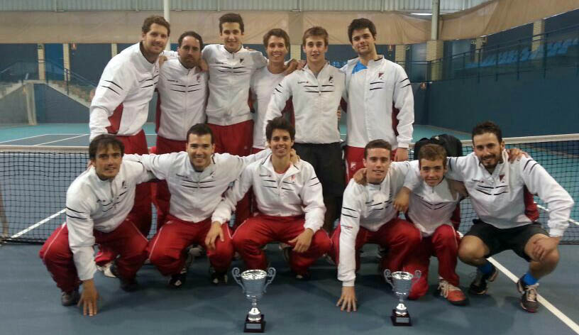 El Club Tenis Pamplona vence en el Campeonato Navarro por Equipos